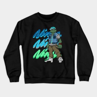 Favorite Laces Ninja Rock Crewneck Sweatshirt